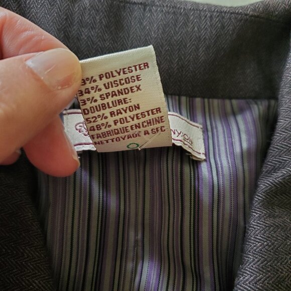 FYLO By Nylon Belted Jacket Viscose Blend - Picture 11 of 16